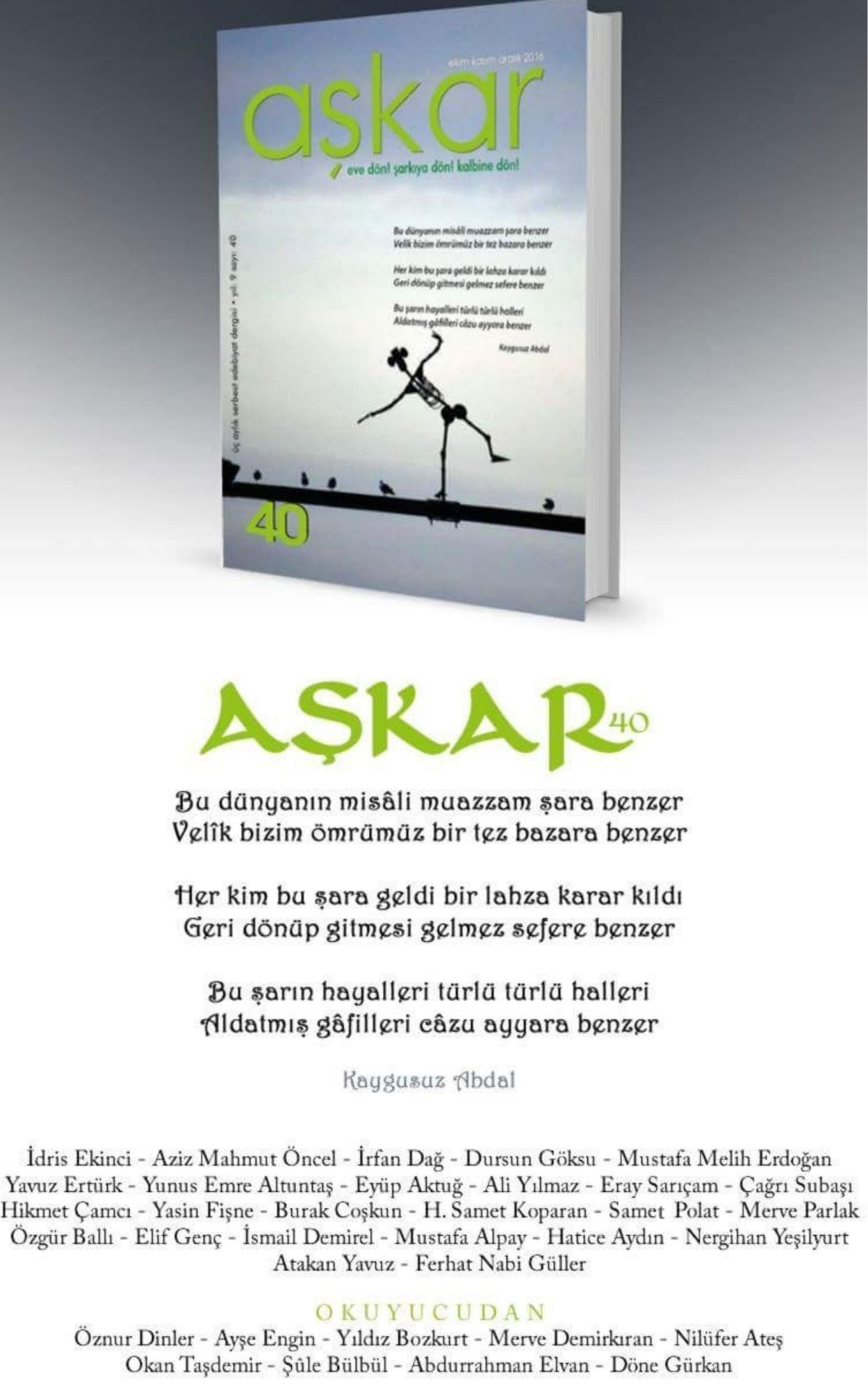 Aşkar Dergisi 40. Sayı 
