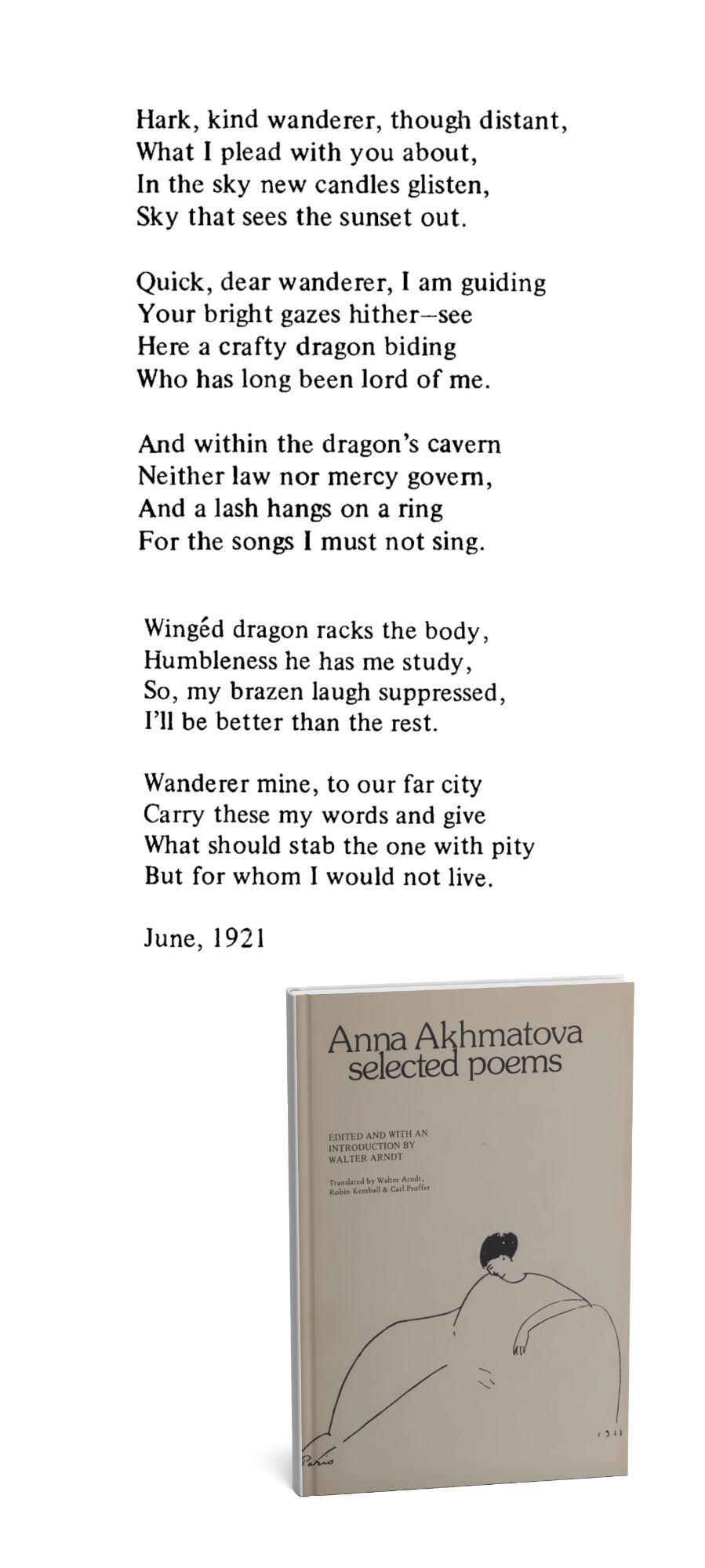 Anna Ahmatova Şiir Çevirisi, Samet Polat 