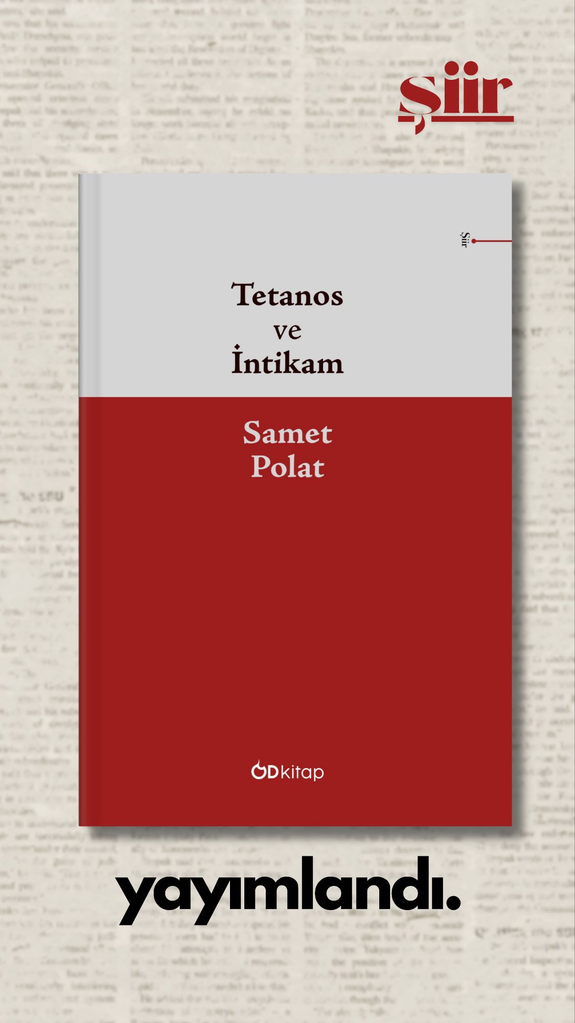 Tetanos ve İntikam yayımlandı.