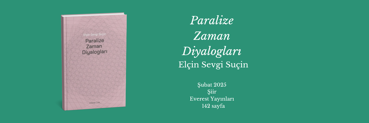 Elçin Sevgi Suçin, Paralize Zaman Diyalogları, Şiir, Everest Yayınları, 142 sayfa