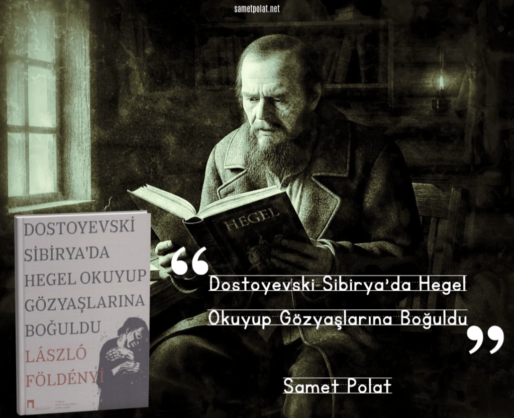 Dostoyevski Sibirya’da Hegel Okuyup Gözyaşlarına Boğuldu" | Samet Polat