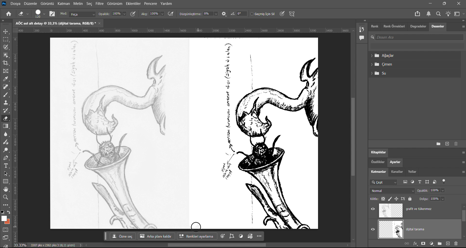 Aidatını Ödediğimiz Cehennem - Sol Alt Kadraj PSD Çalışma