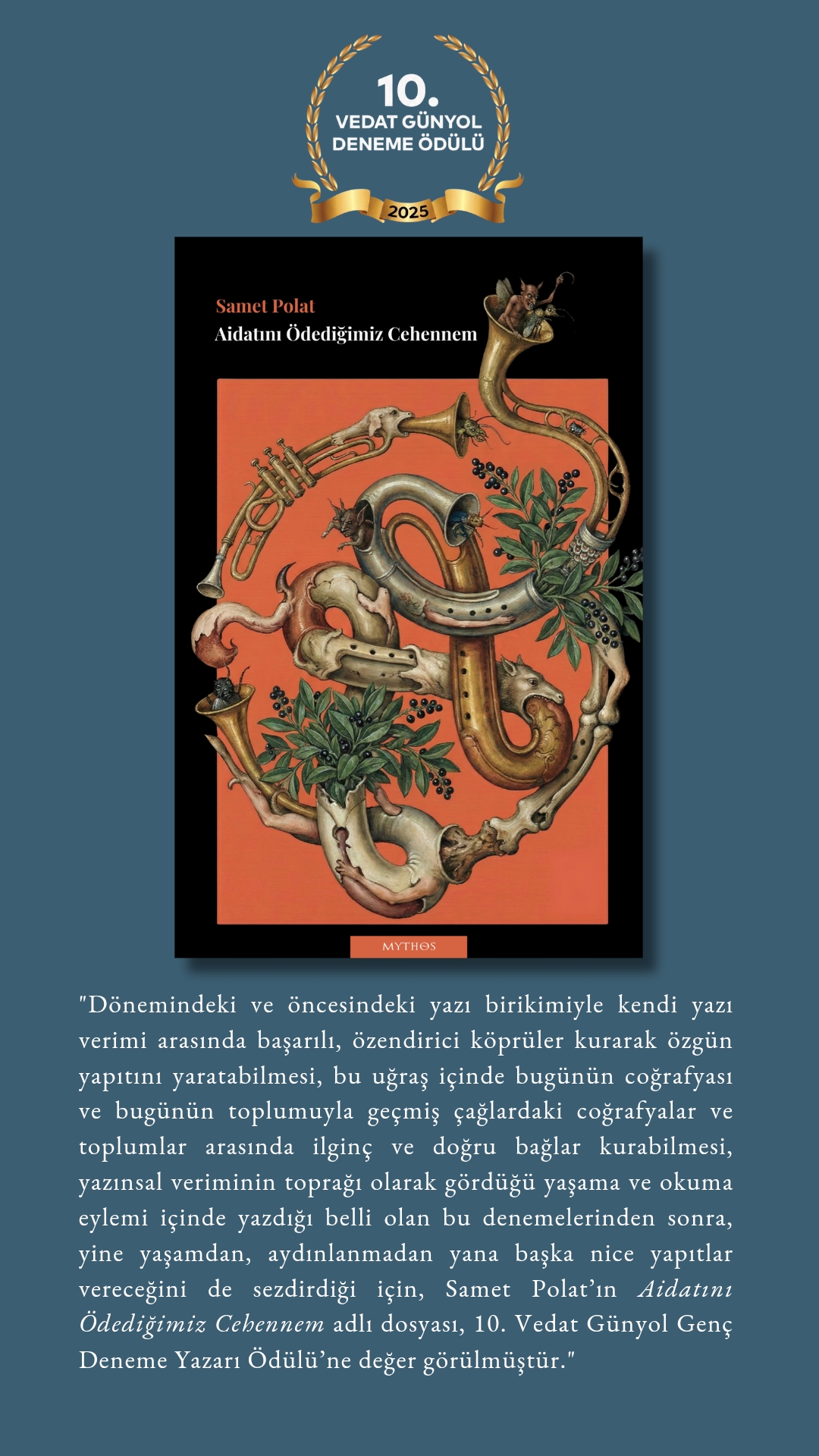 Aidatını Ödediğimiz Cehennem | Ödül Gerekçesi 